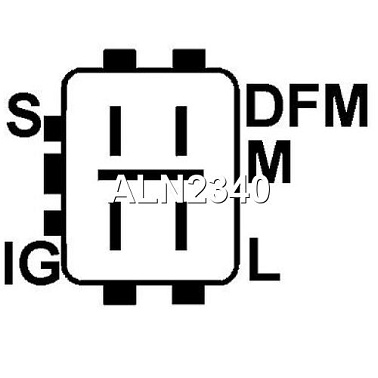 Генератор 130Amp KRAUF ALN4340RN